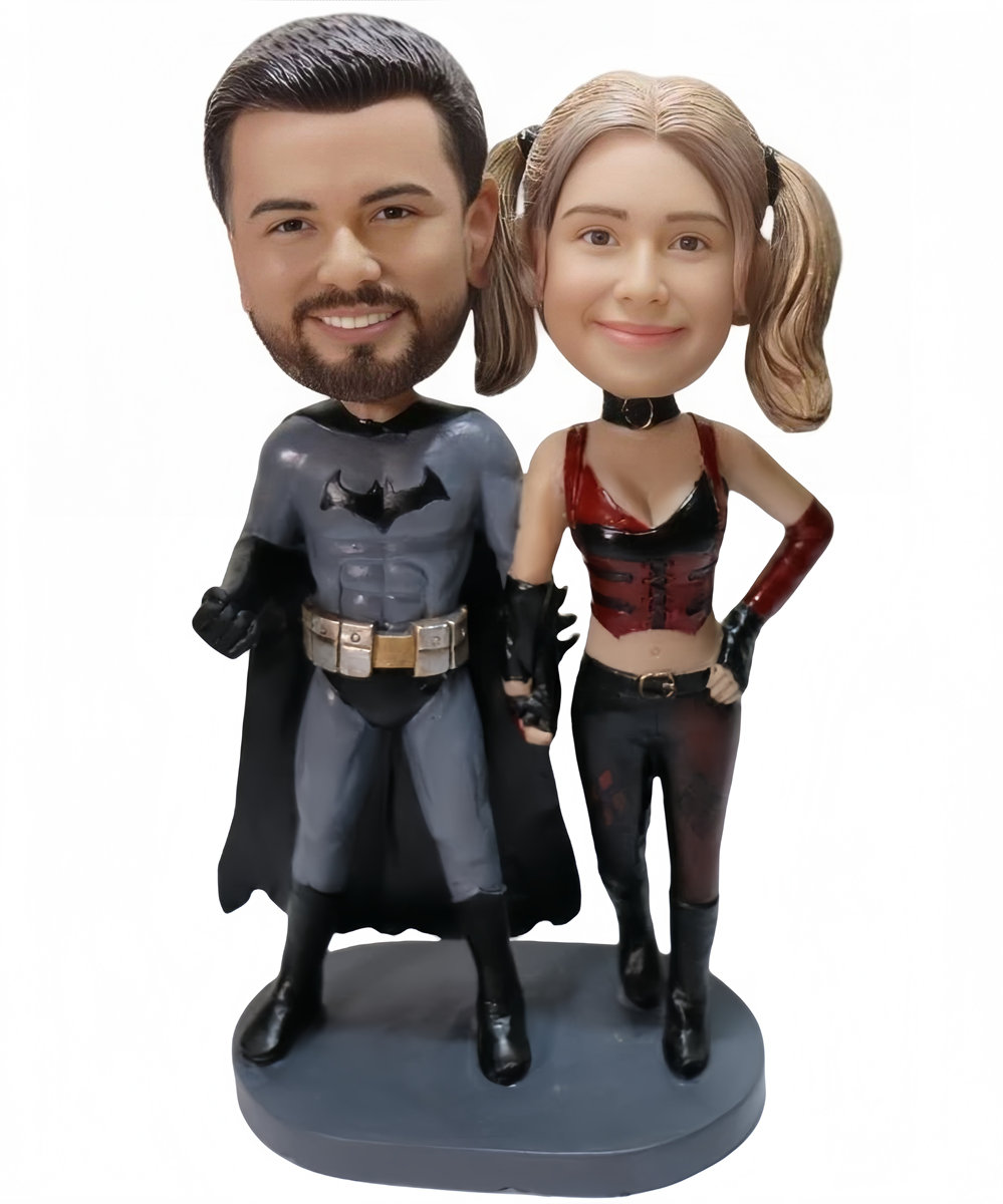 Custom Create Unique Wedding Cake Toppers Superhero Couple Batman