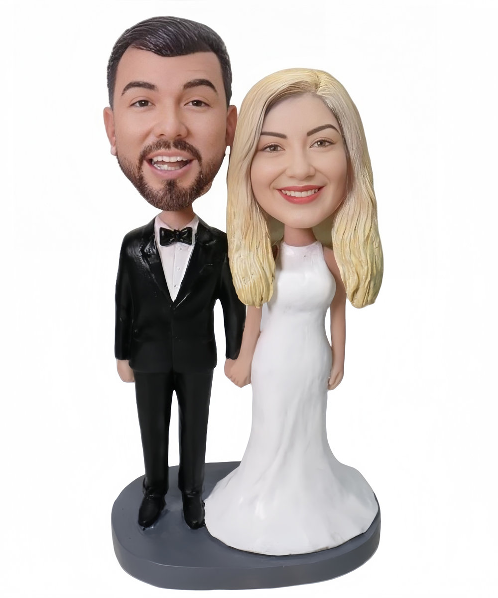 Custom Create Custom Wedding Cake Toppers Couple Hand In Hand