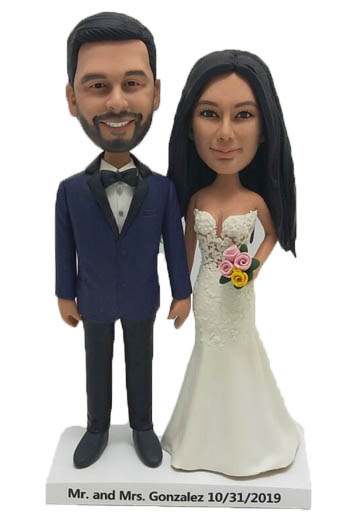Custom wedding cake toppers made to order