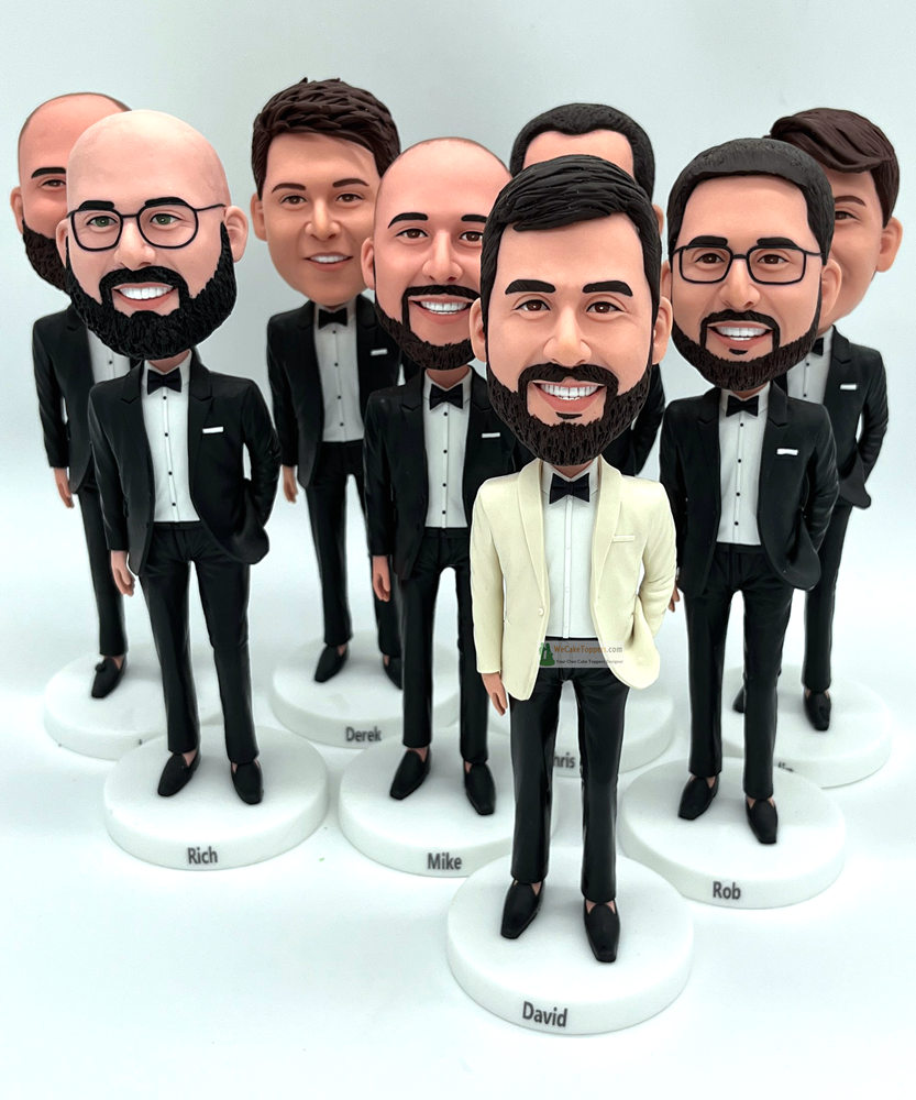 Groomsmen Gifts custom Bobbleheads For Groomsmen Best Man